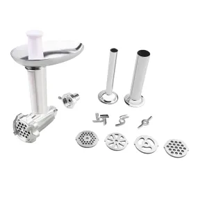 1111Fourone Stand Mixer Attachment Food Grinder Set Kitchen Grinding Tools Replacement for Kenwood Chef