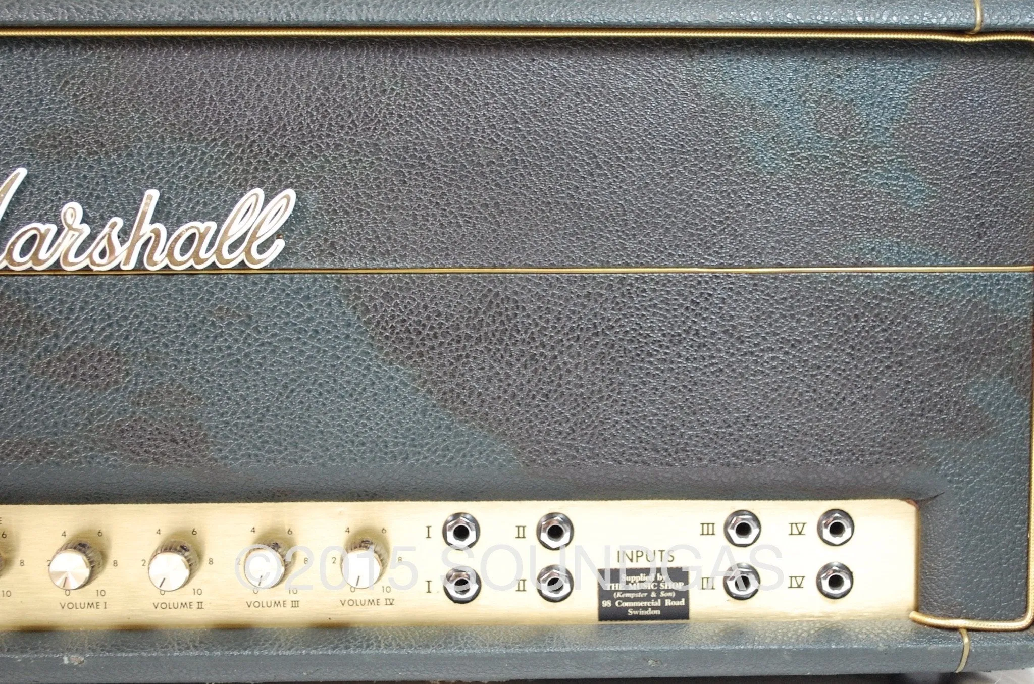 1970 MARSHALL SUPER PA 100W Model 1968