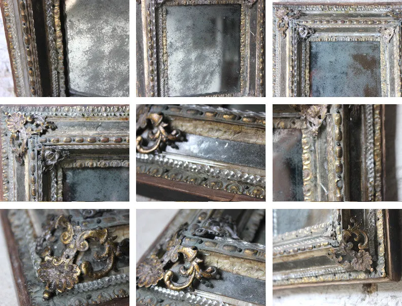 A Beautiful c.1780 Venetian Glass & Ormolu Mounted Wall Mirror