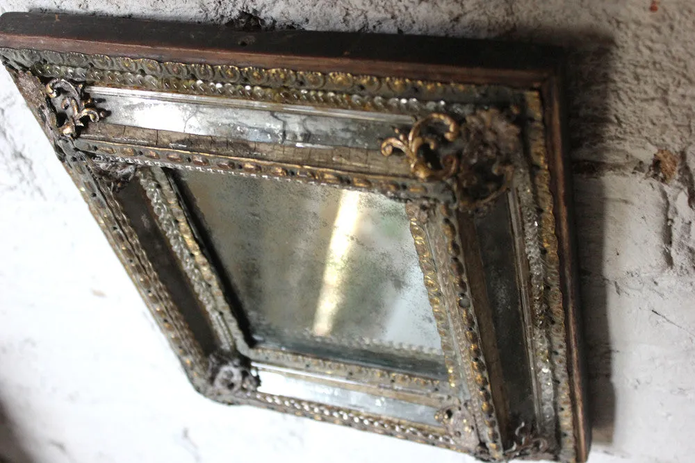 A Beautiful c.1780 Venetian Glass & Ormolu Mounted Wall Mirror