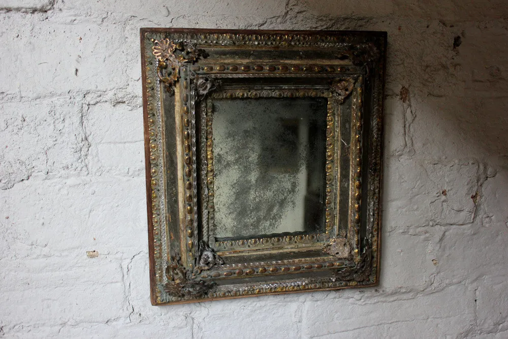 A Beautiful c.1780 Venetian Glass & Ormolu Mounted Wall Mirror