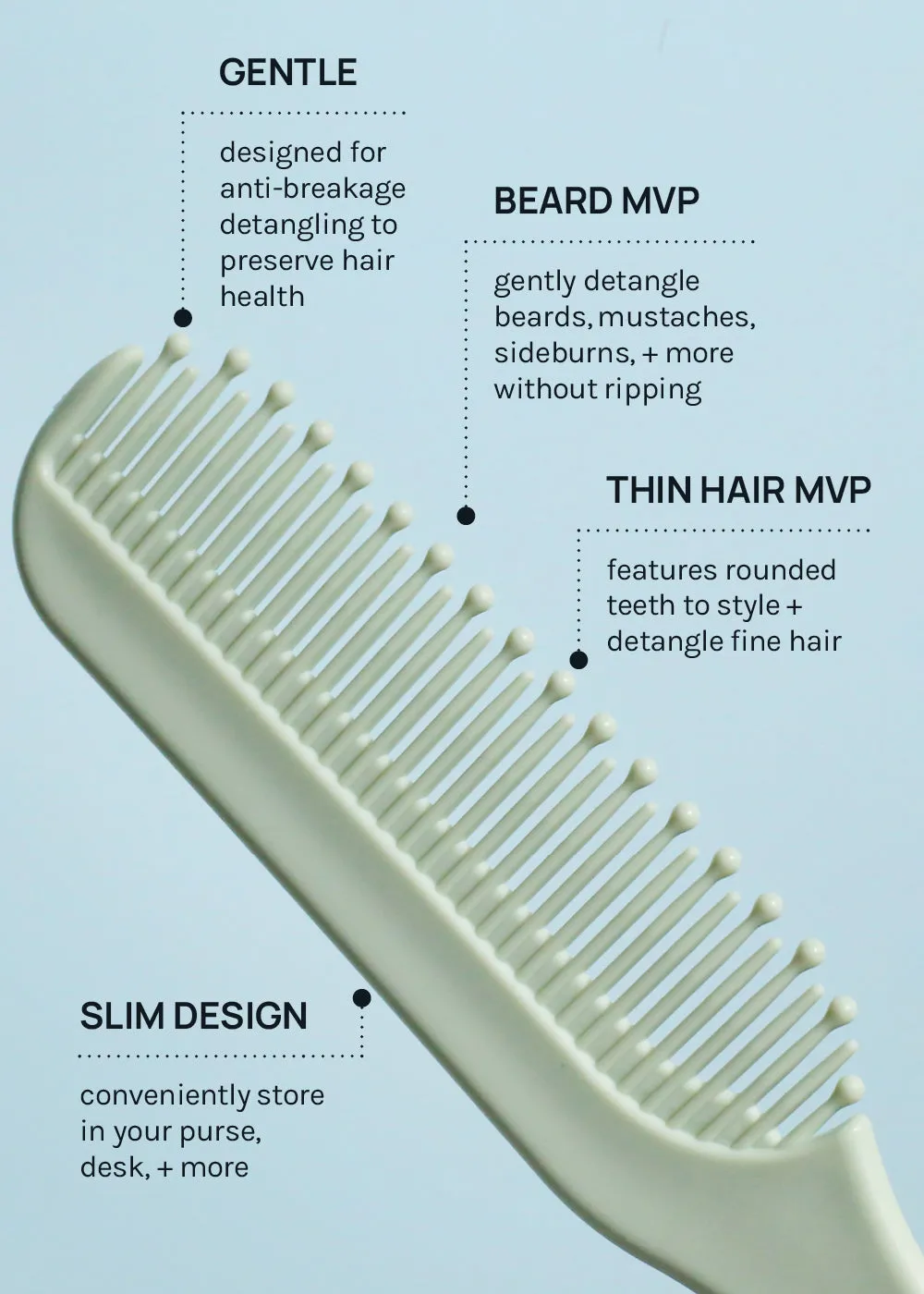 AOA Fine Hair Detangling Comb