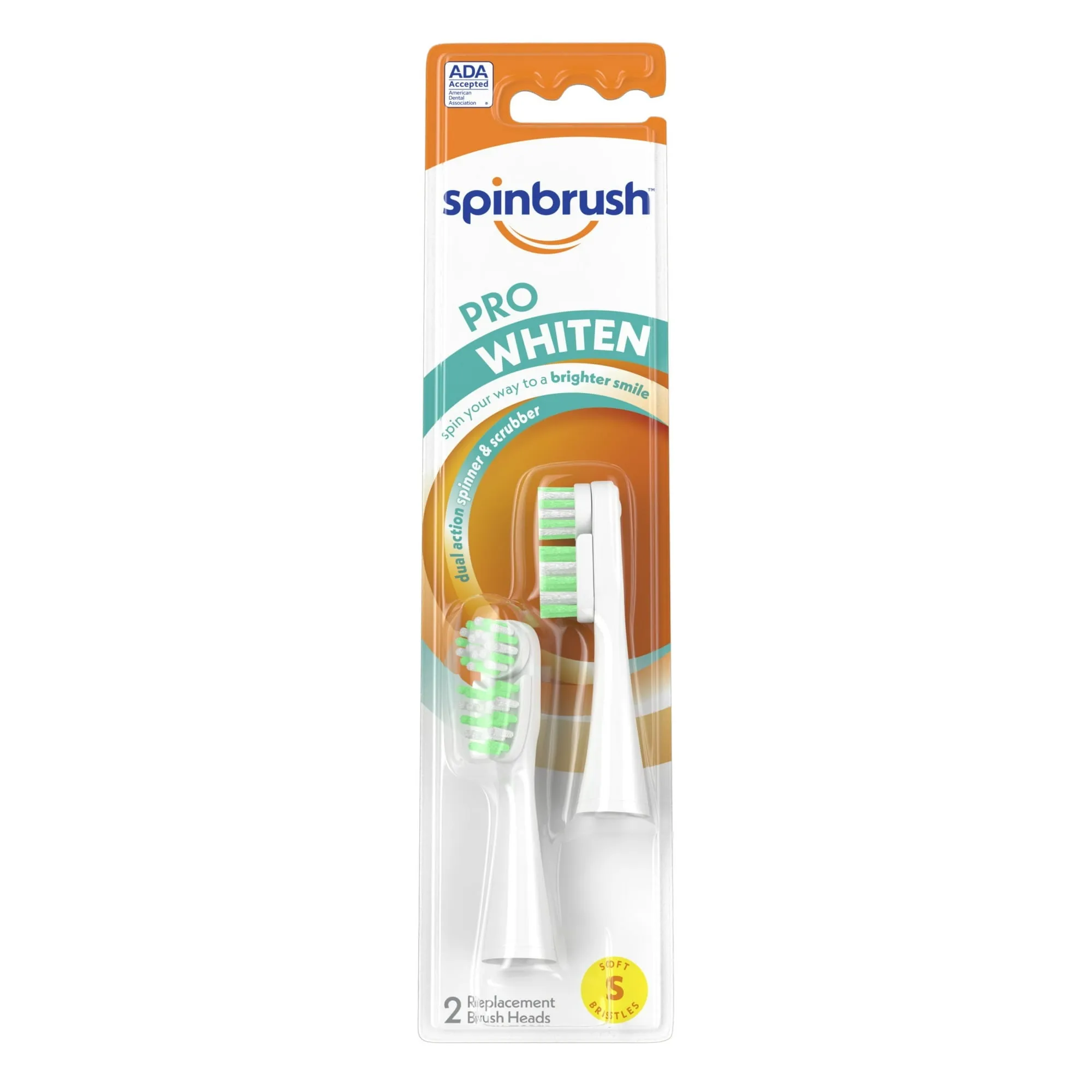 Arm & Hammer Spinbrush Pro White Replacements 2ct