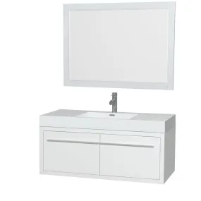 Axa 48" Bathroom Vanity - White