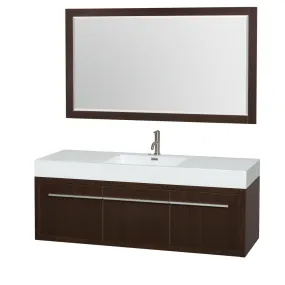 Axa 60 inch Single Bathroom Vanity in Espresso