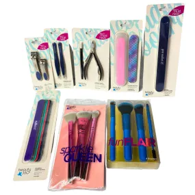 Beauty 360 Assorted Tools May include Nail Care & Brush Sets (50 Pcs Lot)