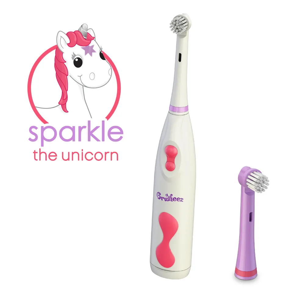 Brusheez® Kids’ 2-Pack Replacement Brush Heads - Sparkle the Unicorn