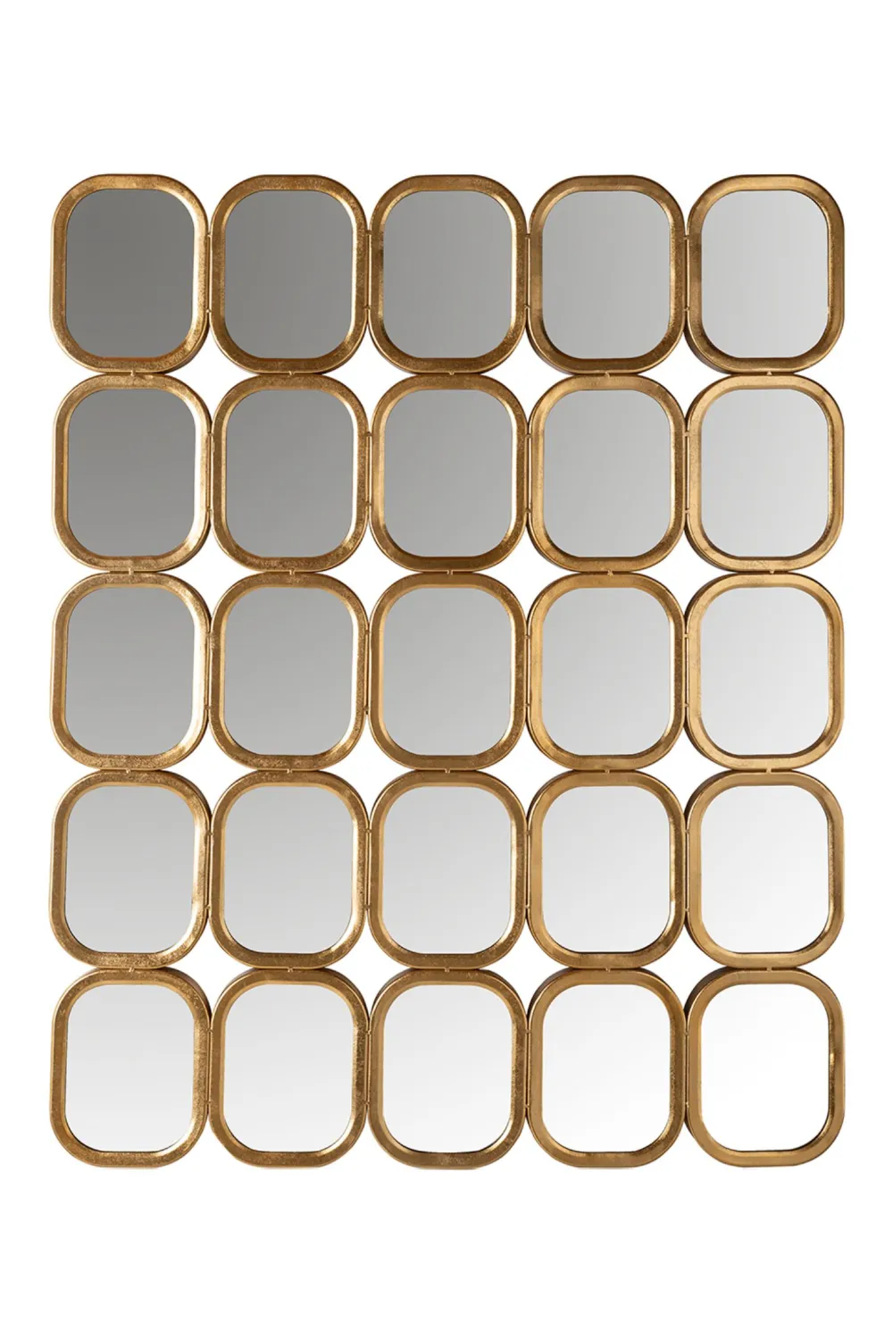 Decorative Connected Gilded Mirrors | OROA Marila