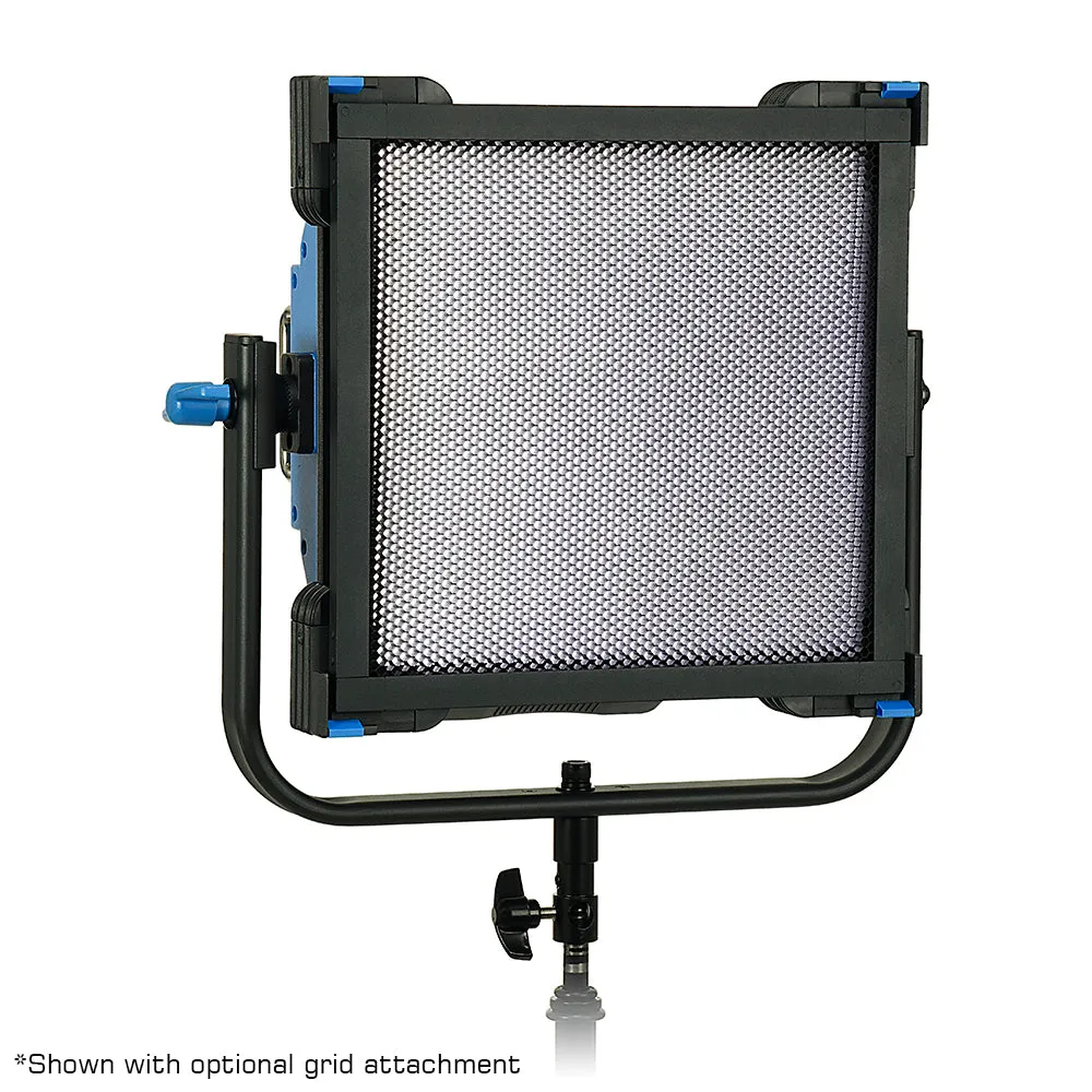 Fotodiox Pro FACTOR Prizmo 150 RGB W LED Light - 1x1' Multi Color Dimmable Studio Light with Special Effects Settings & Softbox