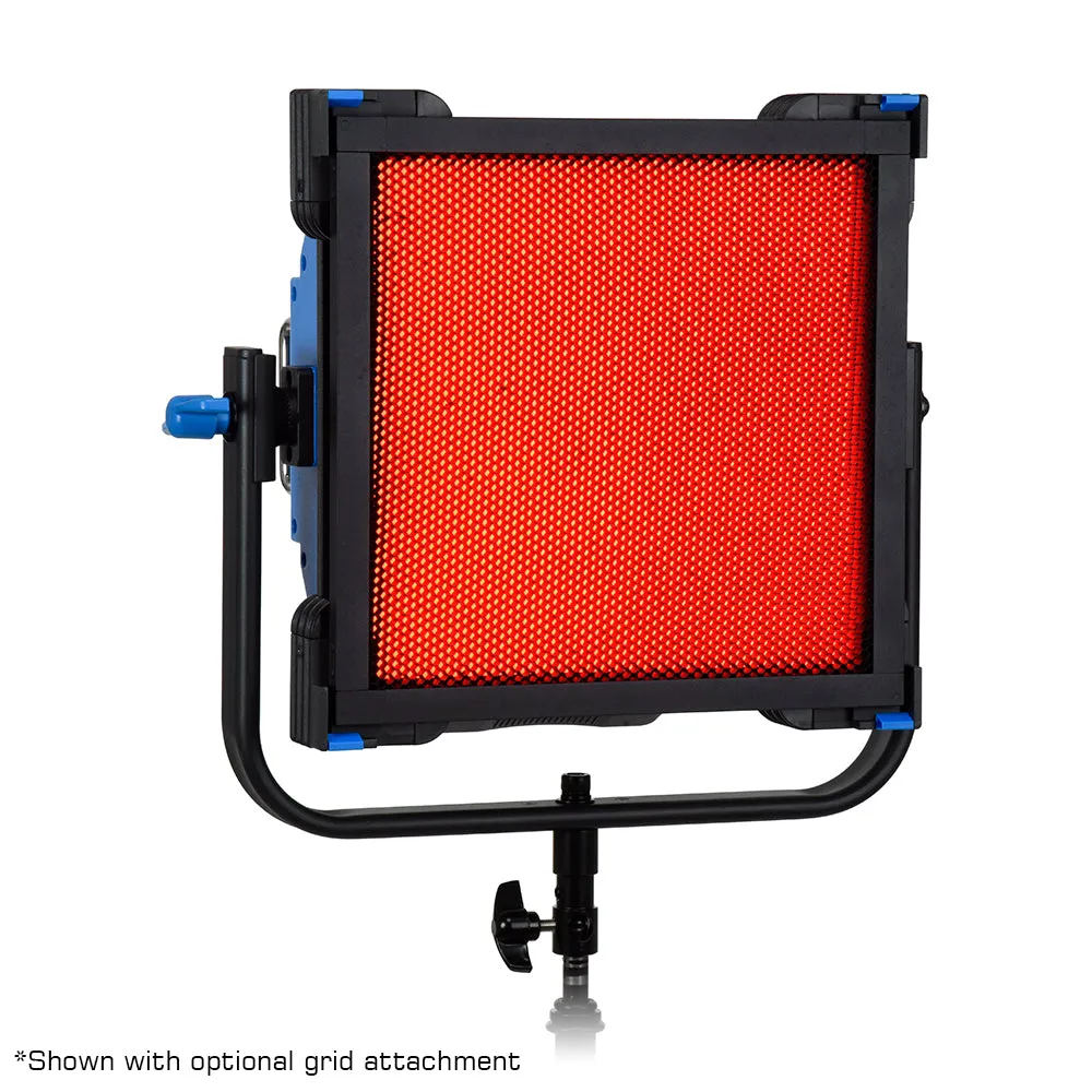 Fotodiox Pro FACTOR Prizmo 150 RGB W LED Light - 1x1' Multi Color Dimmable Studio Light with Special Effects Settings & Softbox