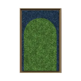 Geometric Framed Moss Wall Art (Series A)