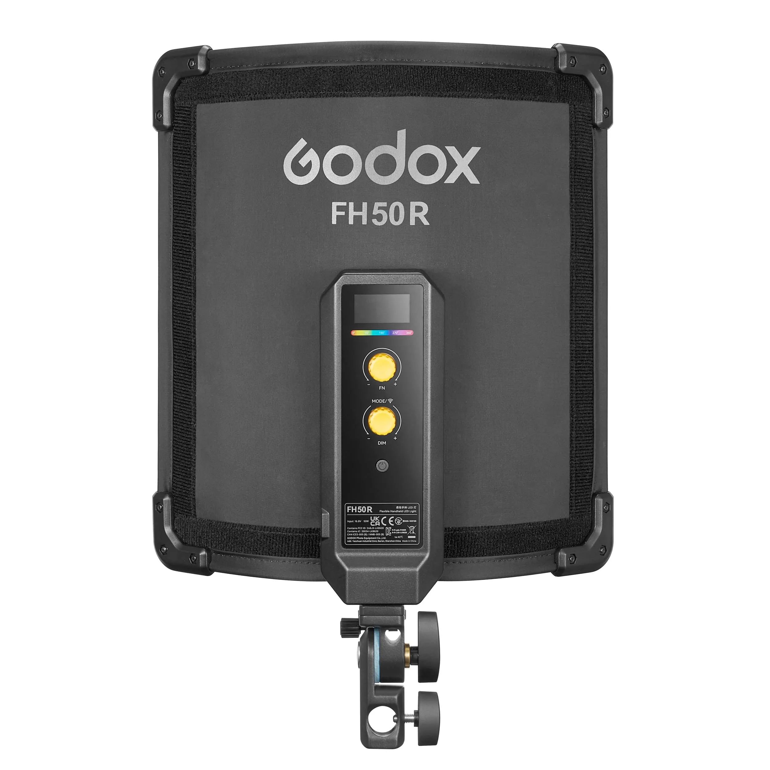 Godox FH50R 1'x1' RGB LED Light Battery Power Softbox Kit