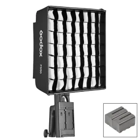 Godox FH50R 1'x1' RGB LED Light Battery Power Softbox Kit