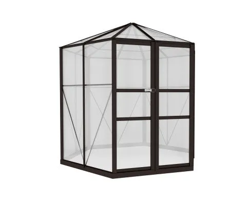 Greenfingers Greenhouse Aluminium & Polycarbonate 2.4MT