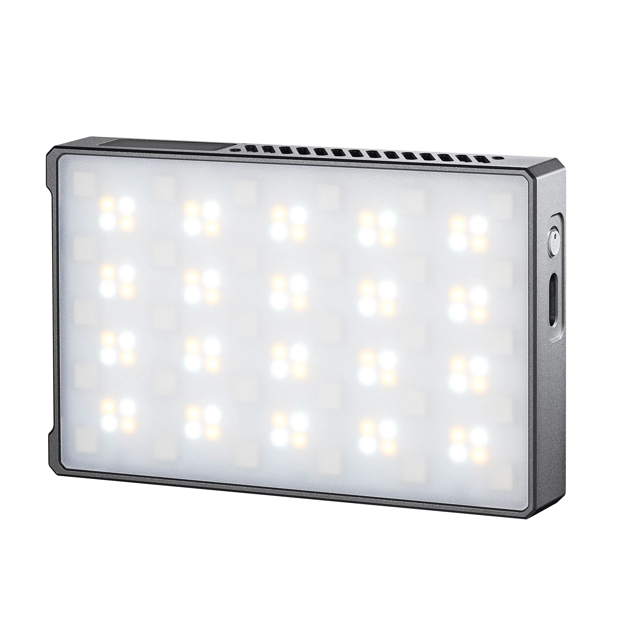 KNOWLED C5R Pocket-Sized Creative RGBWW LED Panel with Built-in Rechargeable Battery