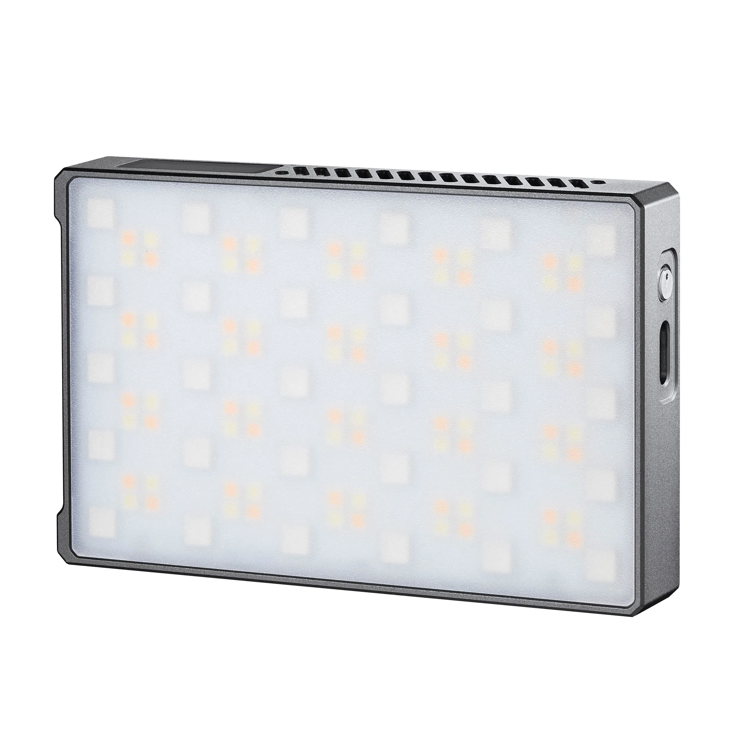 KNOWLED C5R Pocket-Sized Creative RGBWW LED Panel with Built-in Rechargeable Battery