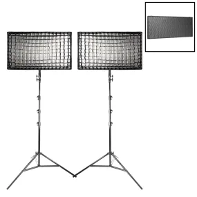 LD150R 300W RGB Light Panel Photography Double Kit