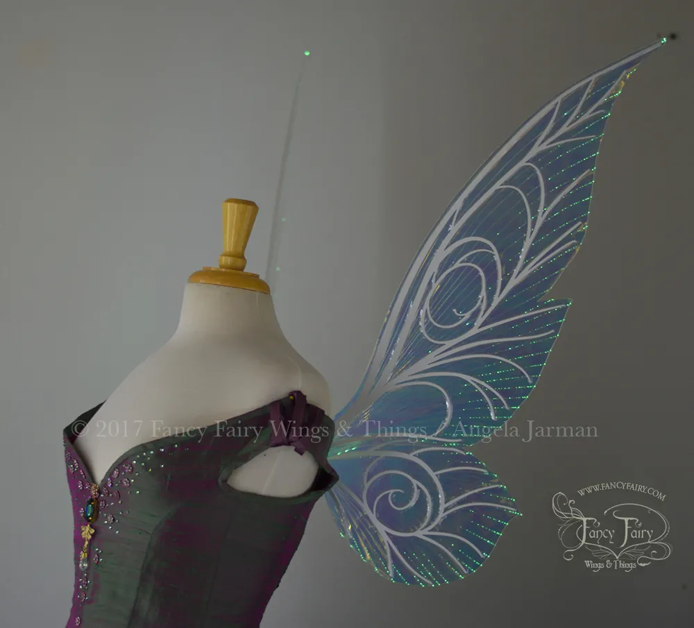 Made to Order Platinum Edition Light Up Fairy Wings - Halloween season delivery