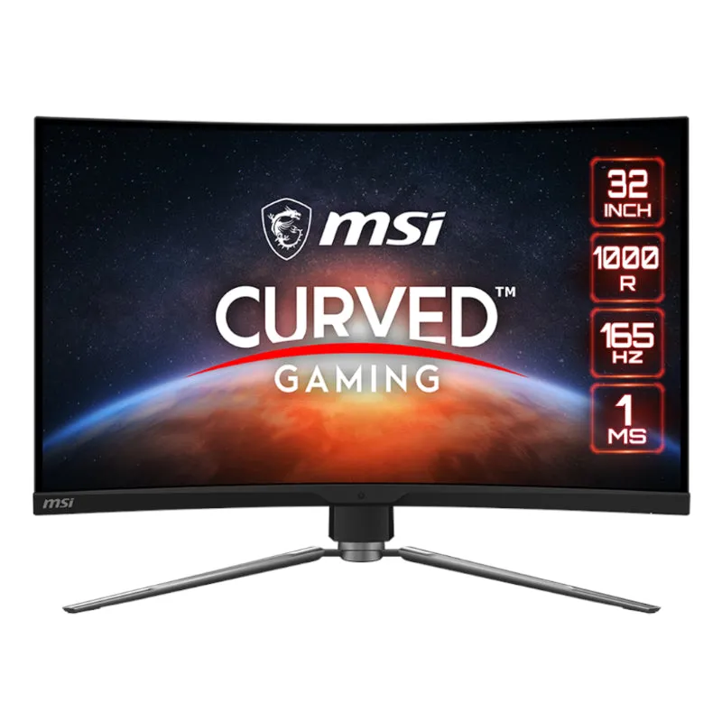 MSI ARTYMIS323CQR 32" 1440p VA 165HZ 1ms FHD 1000R |FreeSync Curved Gaming Monitor