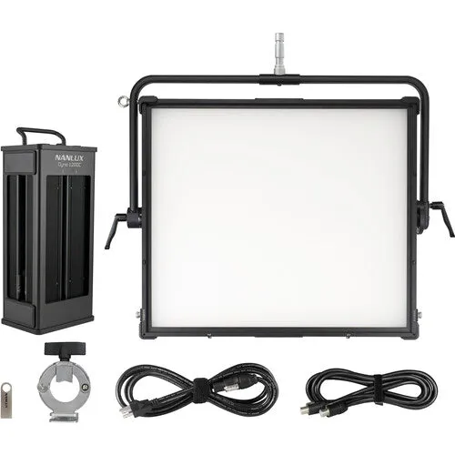 NANLUX DYNO 1200C RGBWW Soft Panel Light with Flight case