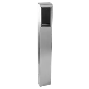 PEDESTAL  84TOW-MYDO-02-304 54" Hooded Pedestal - MyDoorView VUE-7 Flush