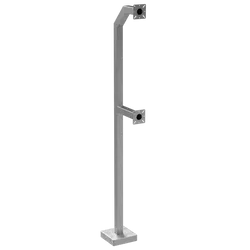 PEDESTAL PRO 72-9C-D-IN 72" Dual Height In-Ground Pedestal - Dual Channel