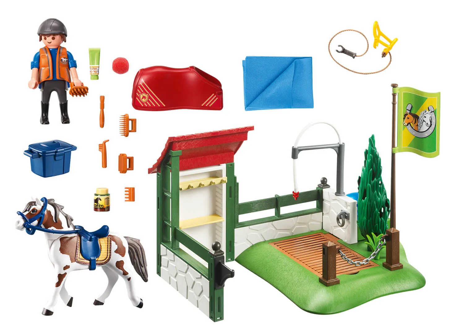 Playmobil Horse Grooming Station