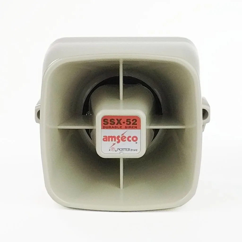 POT-SSX52 Indoor/Outdoor 15W Siren