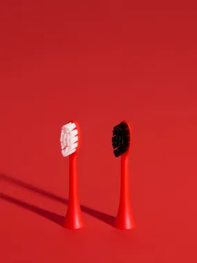 Red Brush Head 2 Pack