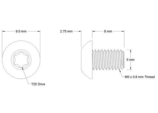 Replacement bolts for SRAM direct mount chainrings