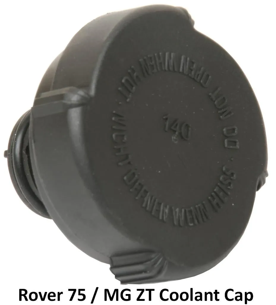 Rover 75 / MG ZT Coolant Cap - OEM-Q. ESR1480 / PCD000070 (Fits all Petrol & Diesel) Genuine FEBI